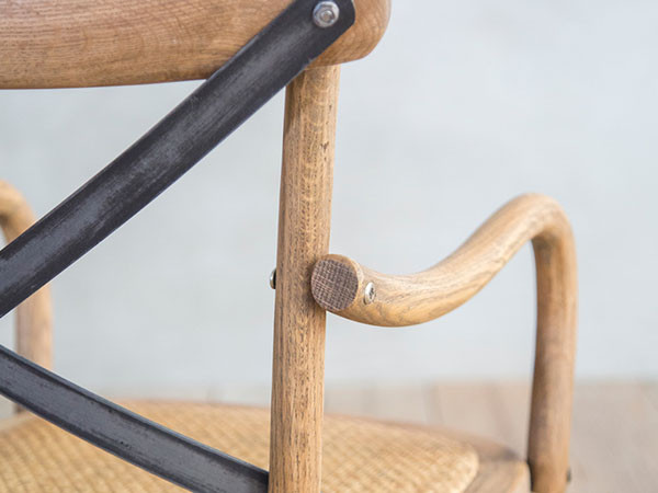 Knot antiques X-BACK ARM CHAIR III / ノットアンティークス クロスバック アームチェア 3 （チェア・椅子 > ダイニングチェア） 9