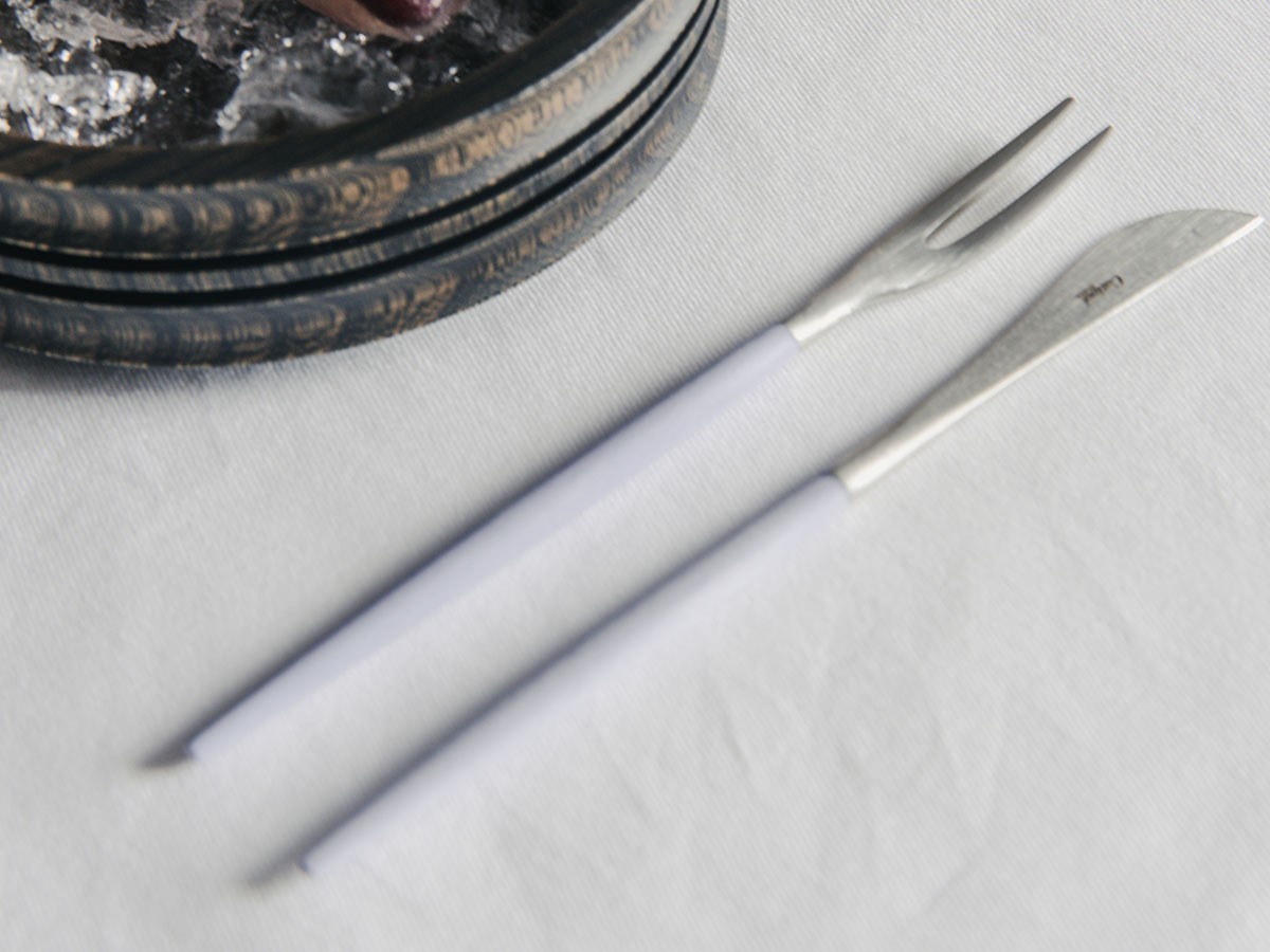 Cutipol WAGASHI Cutlery Set
FUJI / クチポール 和菓子専用カトラリー 3本セット（藤） （食器・テーブルウェア > カトラリー） 3