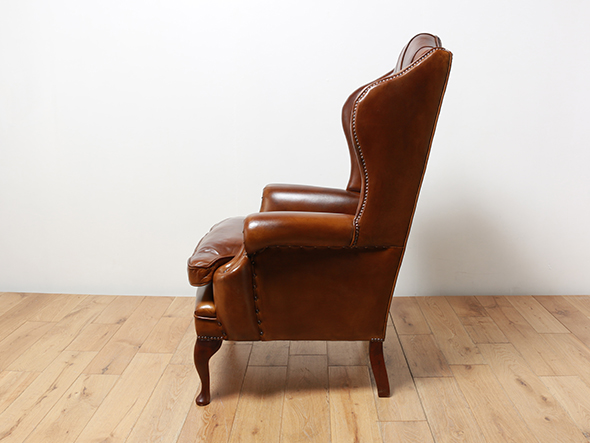 Lloyd's Antiques Reproduction Series
Q / A Wing Chair / ロイズ・アンティークス リプロダクションシリーズ
Q / A ウイングチェア（タン） （ソファ > 一人掛けソファ） 3