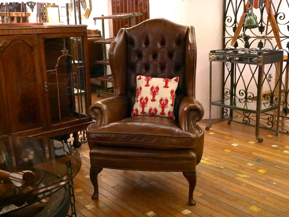 Lloyd's Antiques Reproduction Series
Q / A Wing Chair / ロイズ・アンティークス リプロダクションシリーズ
Q / A ウイングチェア（タン） （ソファ > 一人掛けソファ） 14