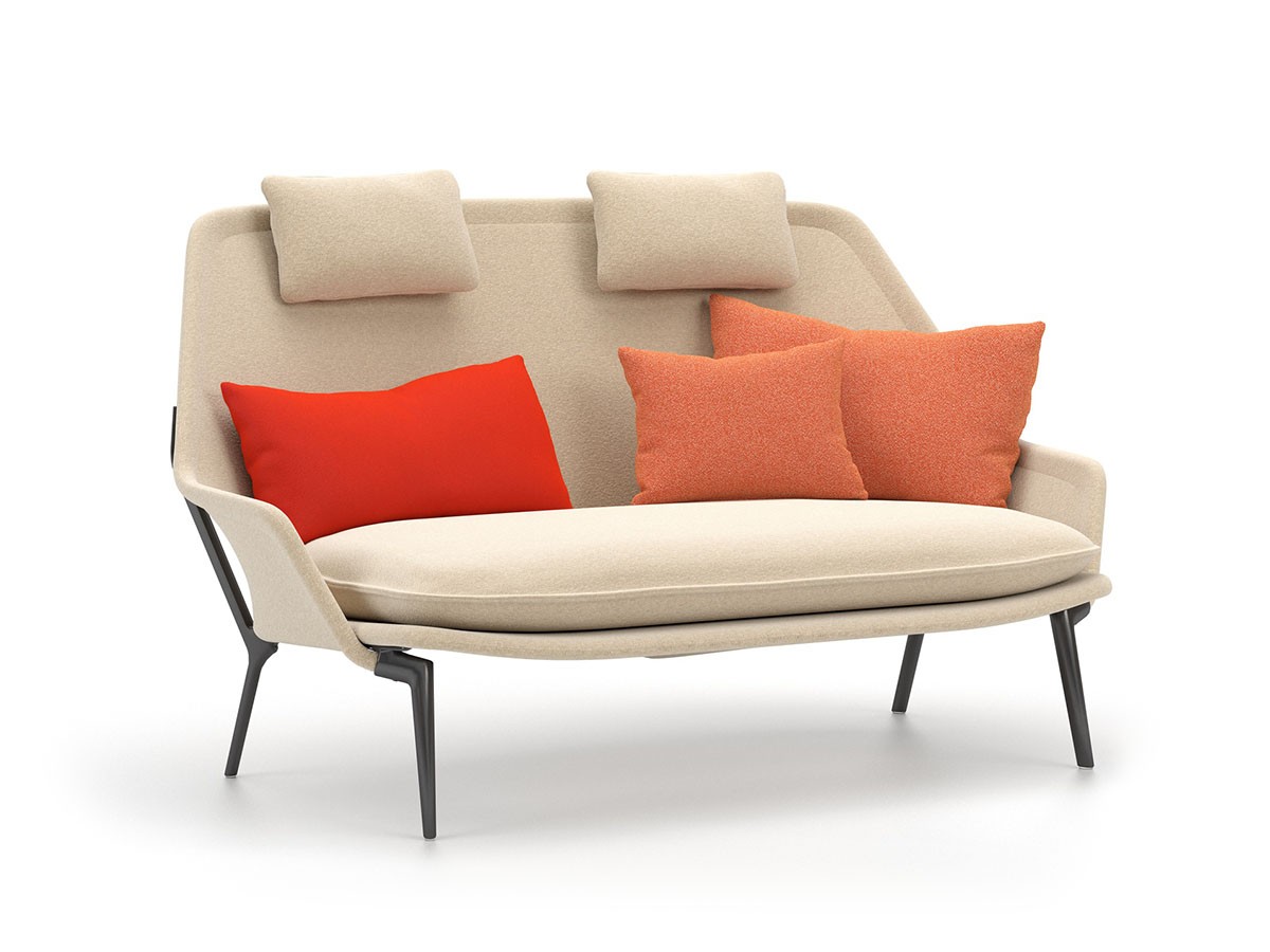 Vitra Slow Sofa / ヴィトラ スローソファ（ファブリック） （ソファ > 二人掛けソファ） 3