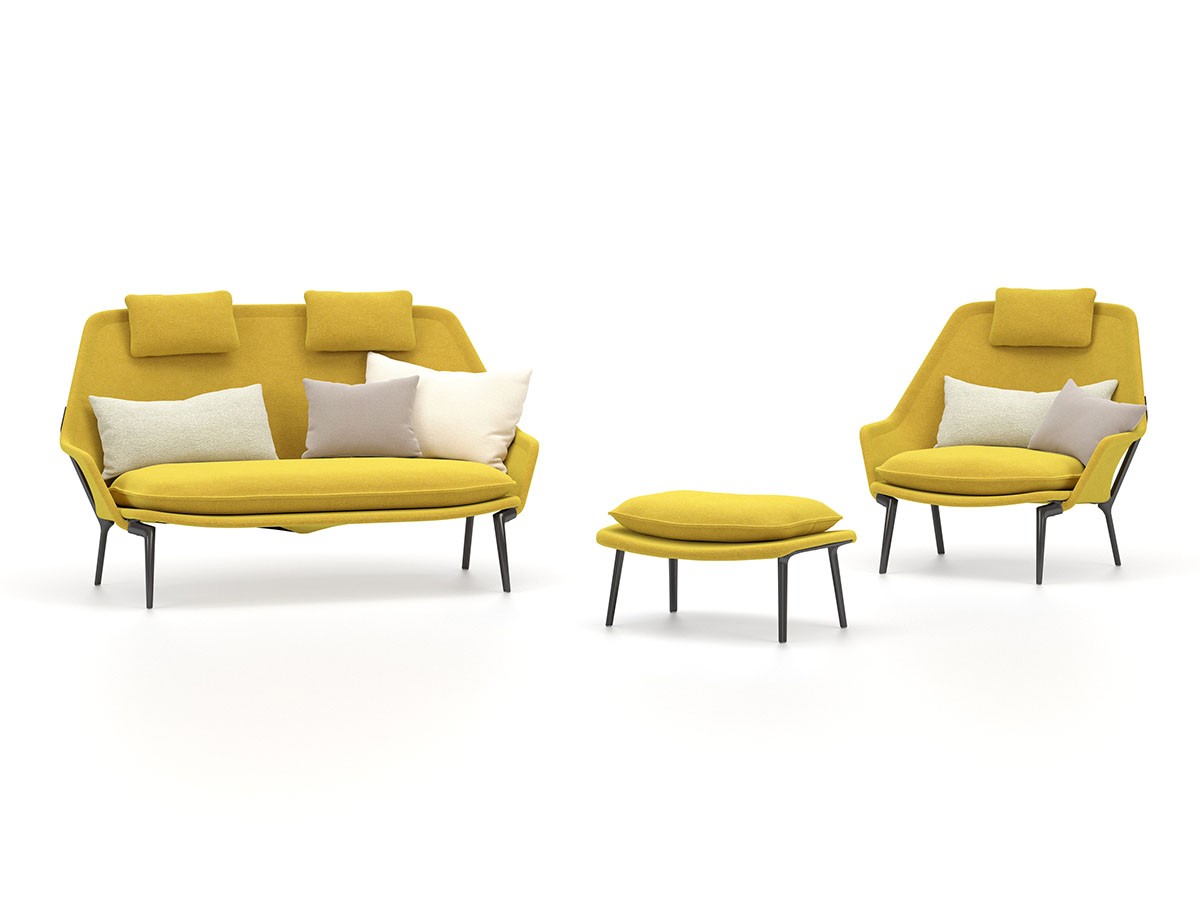 Vitra Slow Sofa / ヴィトラ スローソファ（ファブリック） （ソファ > 二人掛けソファ） 45