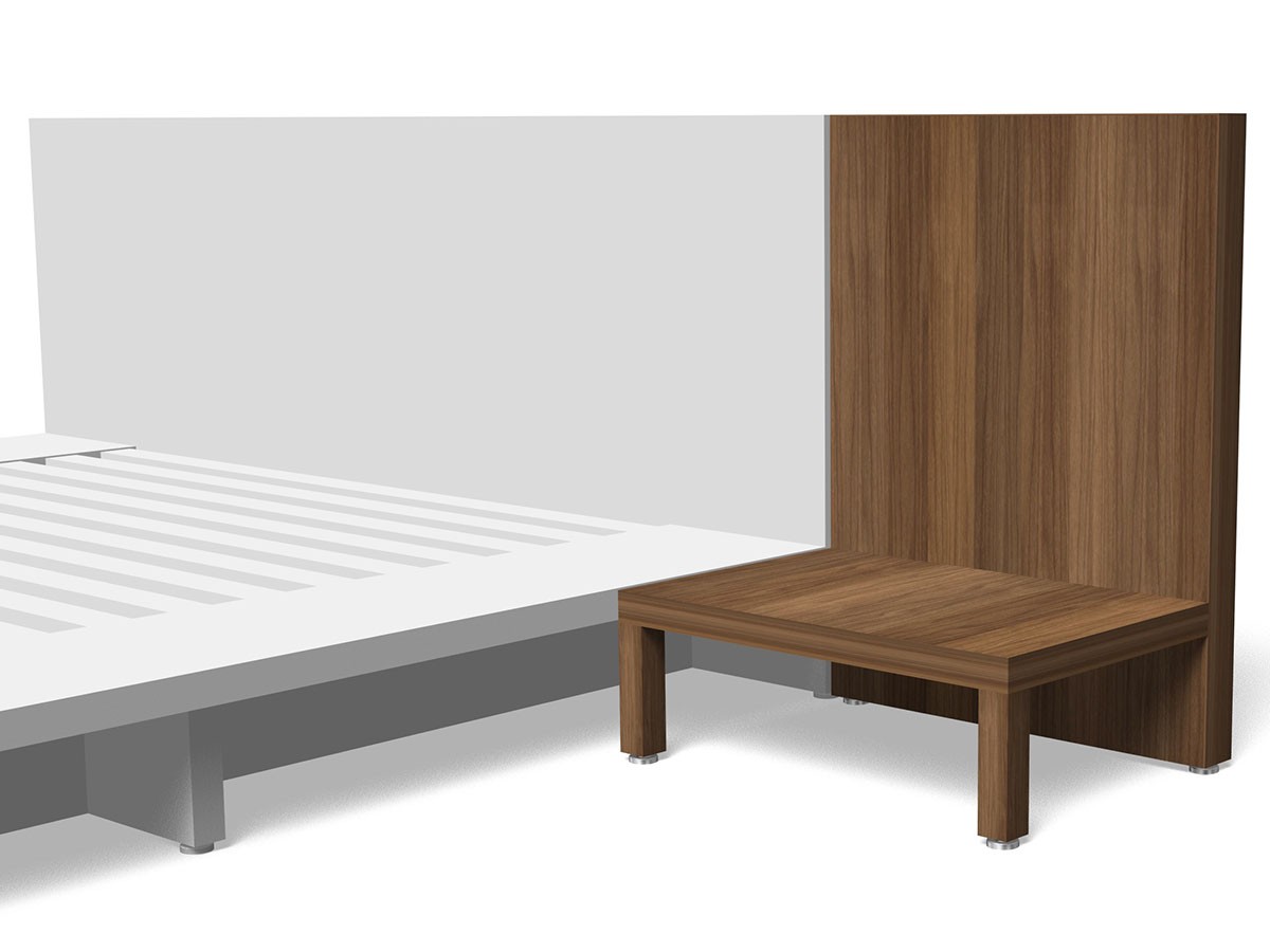 KIZA FLAT BED with panel / キザ フラットベッド パネル付き PM910 （ベッド > シングルベッド） 10