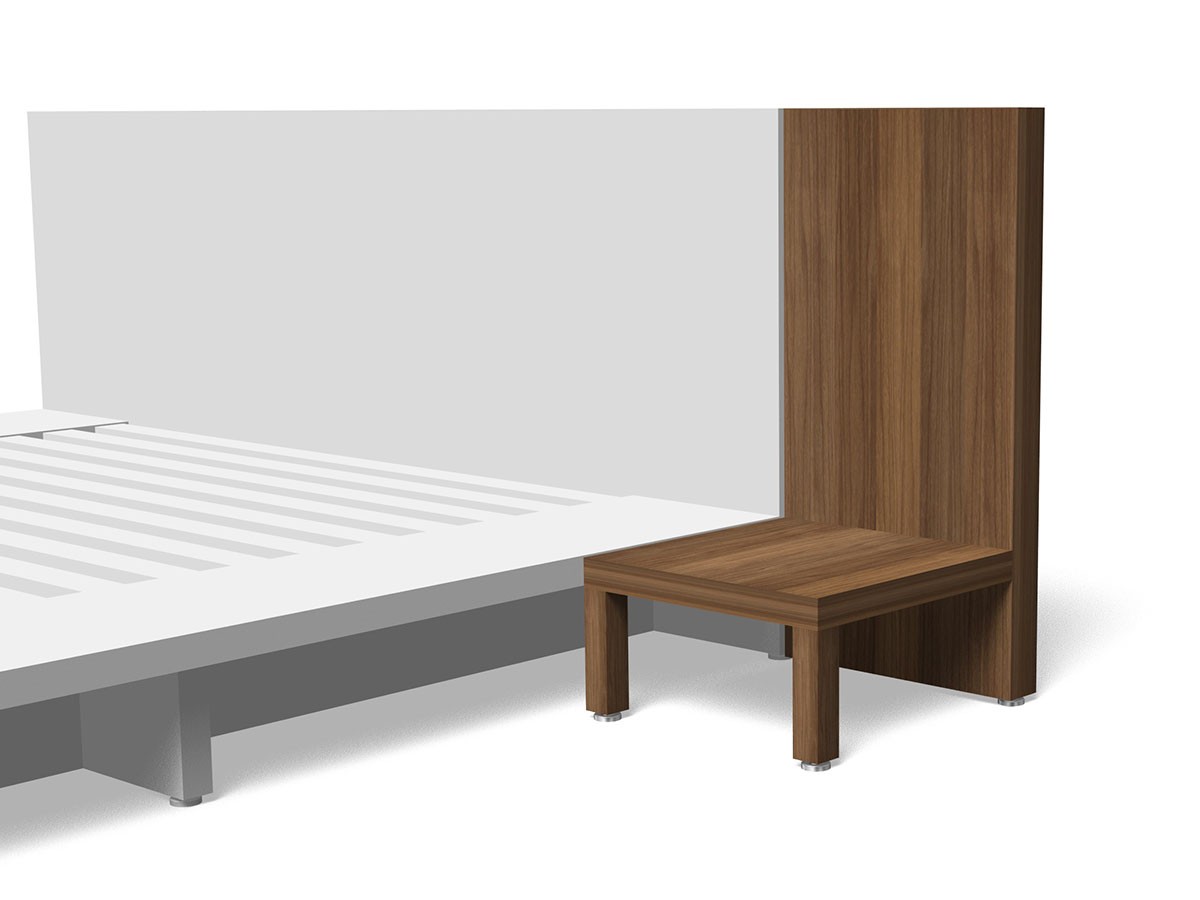 KIZA FLAT BED with panel / キザ フラットベッド パネル付き PM910 （ベッド > シングルベッド） 9