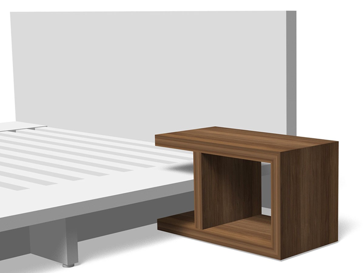 KIZA FLAT BED with panel / キザ フラットベッド パネル付き PM910 （ベッド > シングルベッド） 12