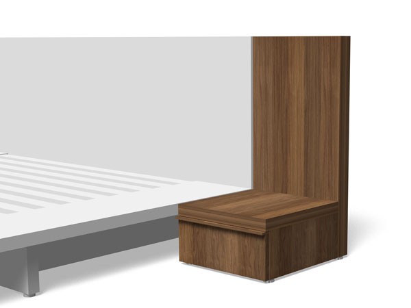 KIZA FLAT BED with panel / キザ フラットベッド パネル付き PM910 （ベッド > シングルベッド） 11