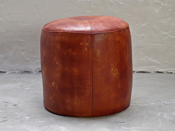CY LEATHER STOOL 4