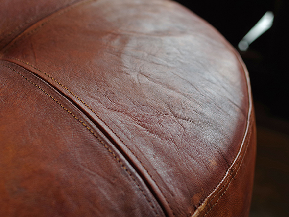 CY LEATHER STOOL 7