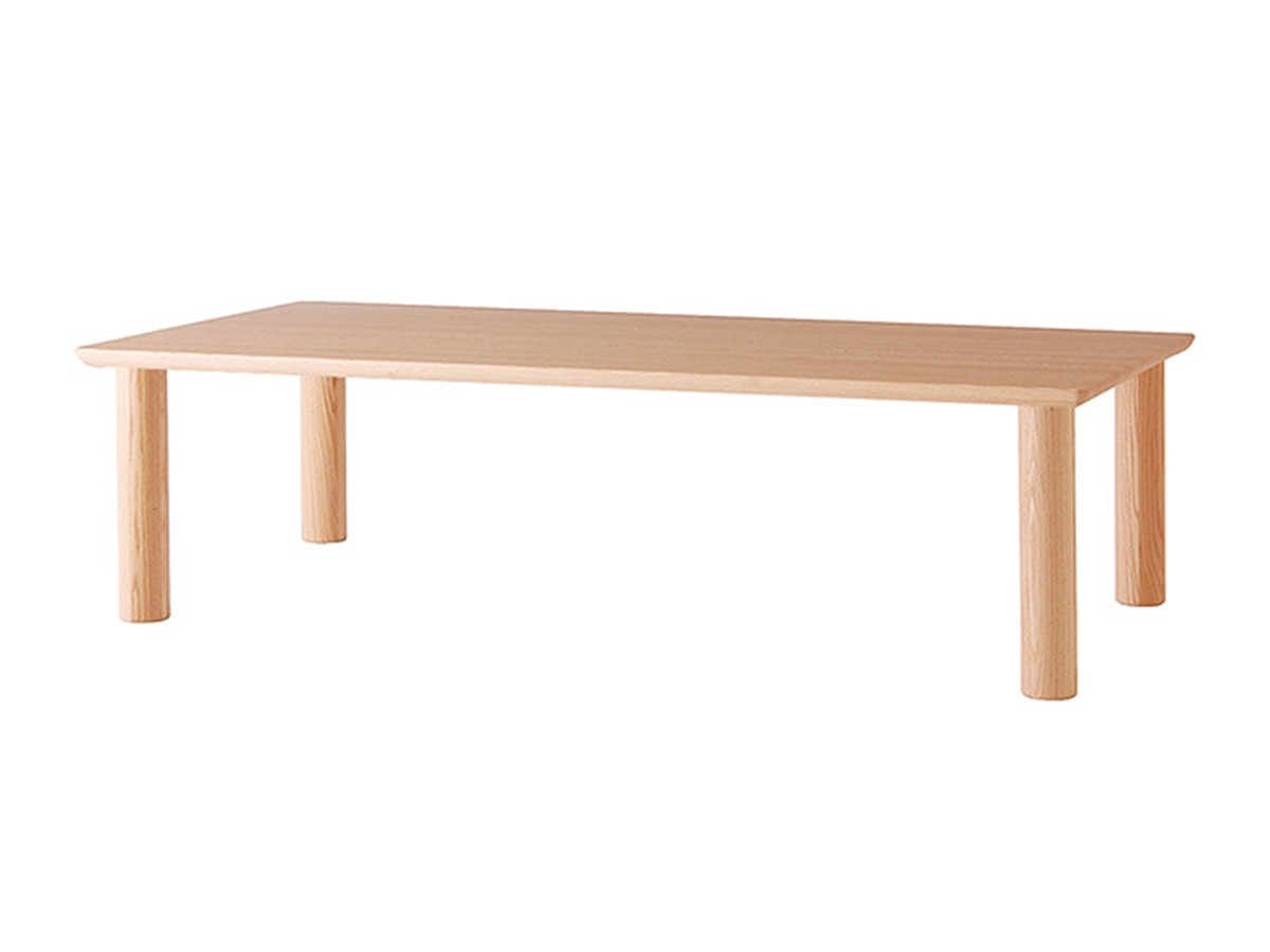 日進木工 SLOW Four-leg Low Living Table / にっしんもっこう スロウ ローリビングダイニングテーブル 4本脚 （テーブル > リビングダイニングテーブル） 2