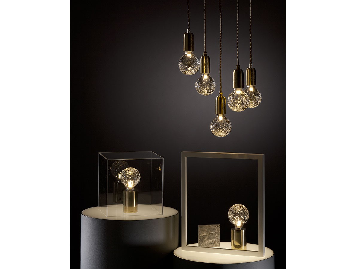 LEE BROOM CRYSTAL BULB CHANDELIER 3 PIECE / リー・ブルーム 