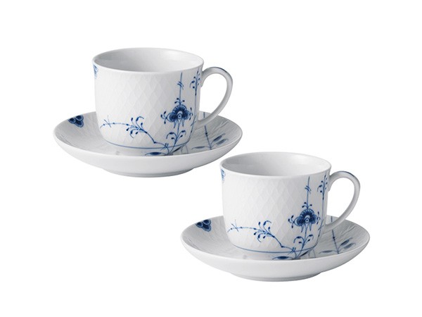 Royal Copenhagen Blue Palmette
Cup & Plate