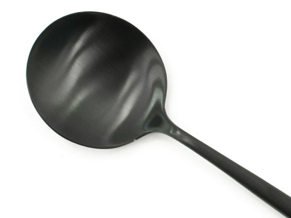 Cutipol MOON Dessert Cutlery Set / クチポール ムーン デザート4本セット（マットブラック） （食器・テーブルウェア > カトラリー） 5