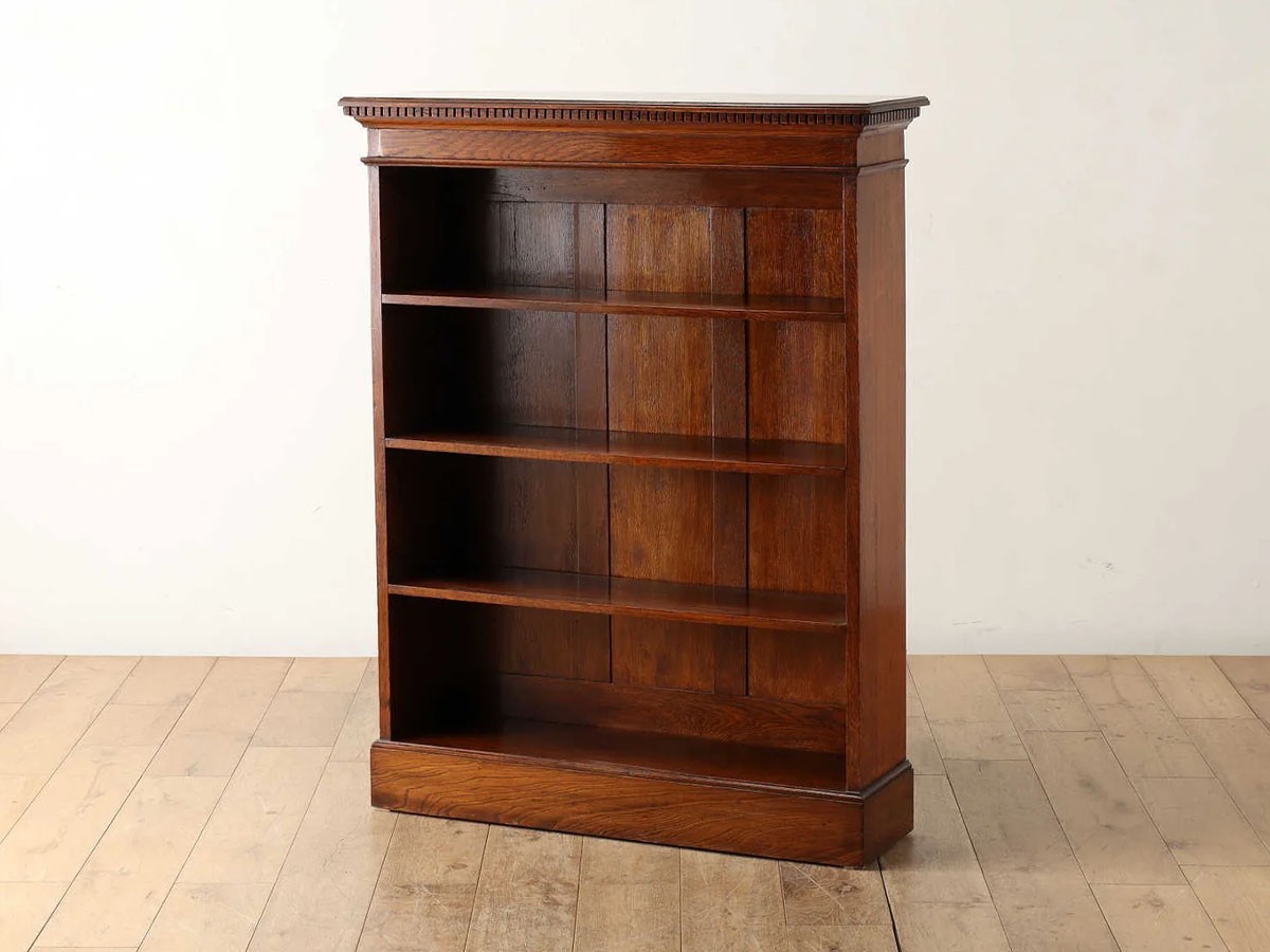 Lloyd's Antiques Real Antique 
Bookshelf / ロイズ・アンティークス 英国アンティーク家具
ブックシェルフ IY001194 （収納家具 > ラック・シェルフ） 1