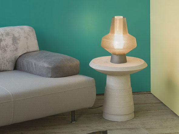 DIESEL LIVING with FOSCARINI METAL GLASS 2 TABLE