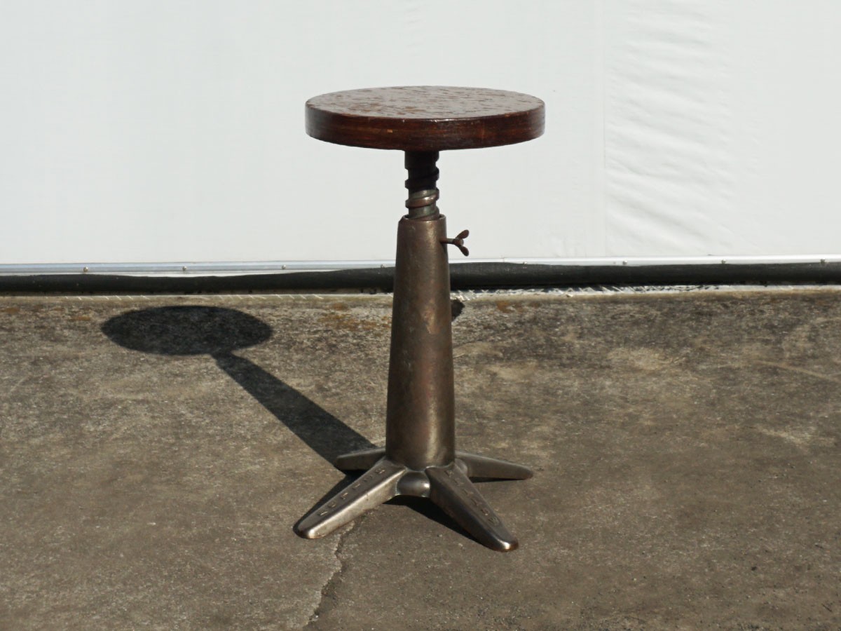 RE : Store Fixture UNITED ARROWS LTD. BELLOW Adjustable Stool / リ ストア フィクスチャー ユナイテッドアローズ ベロー 昇降スツール （チェア・椅子 > スツール） 3