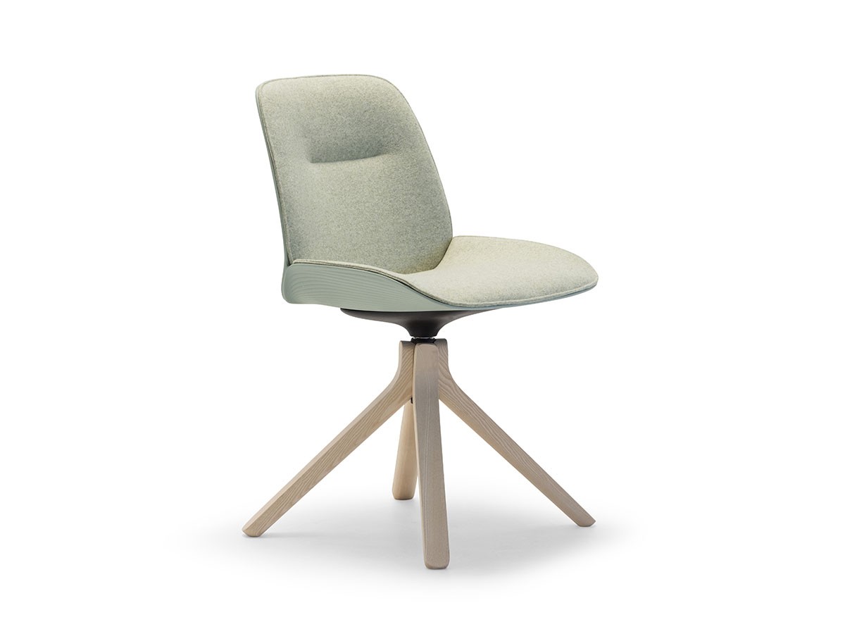 Andreu World Nuez Chair
Upholstered Shell Pad / アンドリュー・ワールド ヌエス SI2789
チェア 回転式木脚（シェルパッド） （チェア・椅子 > ダイニングチェア） 1