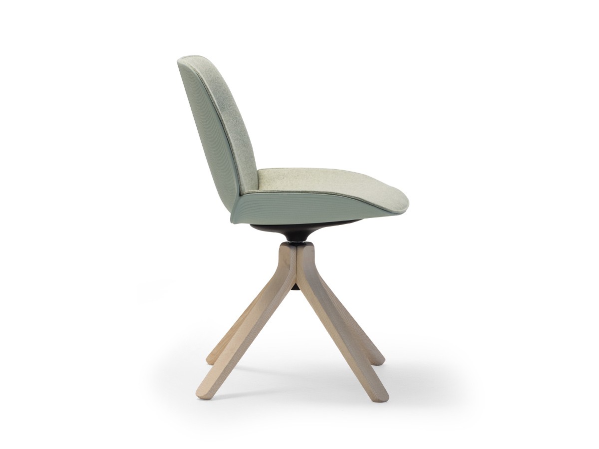 Andreu World Nuez Chair
Upholstered Shell Pad / アンドリュー・ワールド ヌエス SI2789
チェア 回転式木脚（シェルパッド） （チェア・椅子 > ダイニングチェア） 7