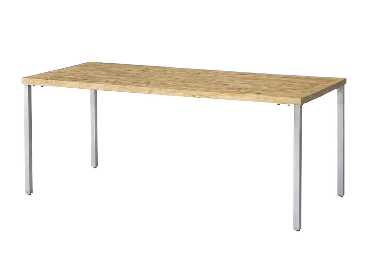 Knot antiques MATERIA DINING TABLE / ノットアンティークス マテリア ダイニングテーブル
OSB天板 + No.3脚（角脚） （テーブル > ダイニングテーブル） 3