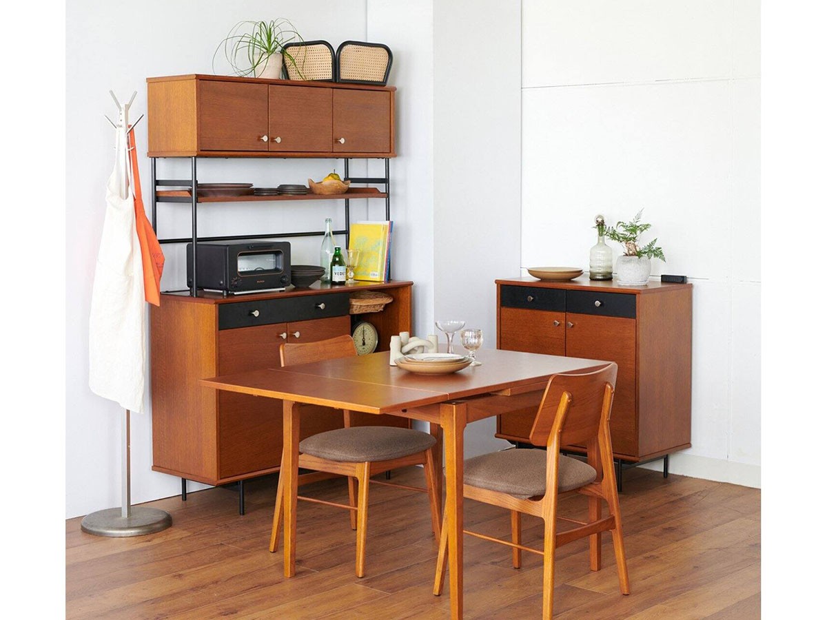 JOURNAL STANDARD FURNITURE HABITAT KITCHEN BOARD L / ジャーナルスタンダードファニチャー ハビタ キッチンボード L （キッチン収納・食器棚 > キッチンボード・カップボード・レンジ台） 5