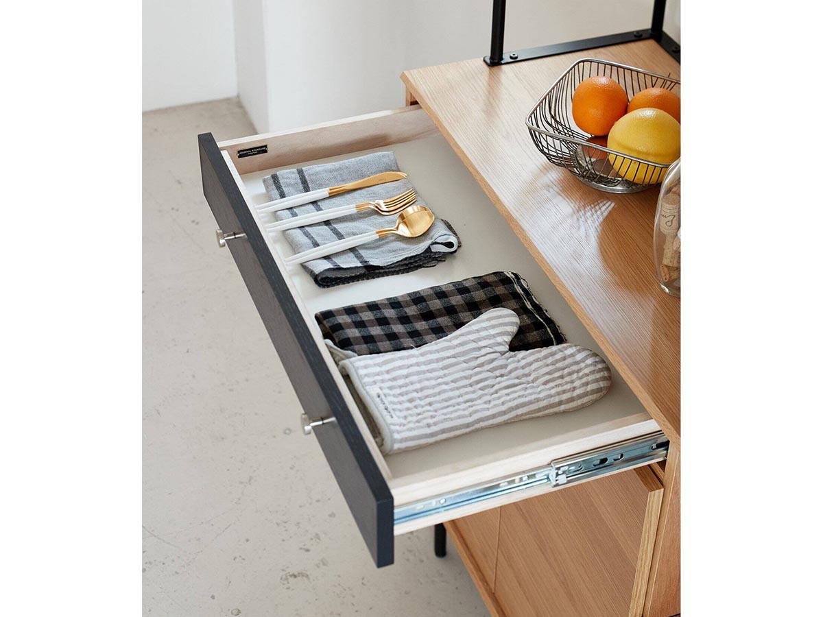 JOURNAL STANDARD FURNITURE HABITAT KITCHEN BOARD L / ジャーナルスタンダードファニチャー ハビタ キッチンボード L （キッチン収納・食器棚 > キッチンボード・カップボード・レンジ台） 15