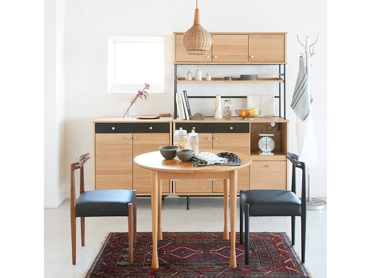 JOURNAL STANDARD FURNITURE HABITAT KITCHEN BOARD L / ジャーナルスタンダードファニチャー ハビタ キッチンボード L （キッチン収納・食器棚 > キッチンボード・カップボード・レンジ台） 4