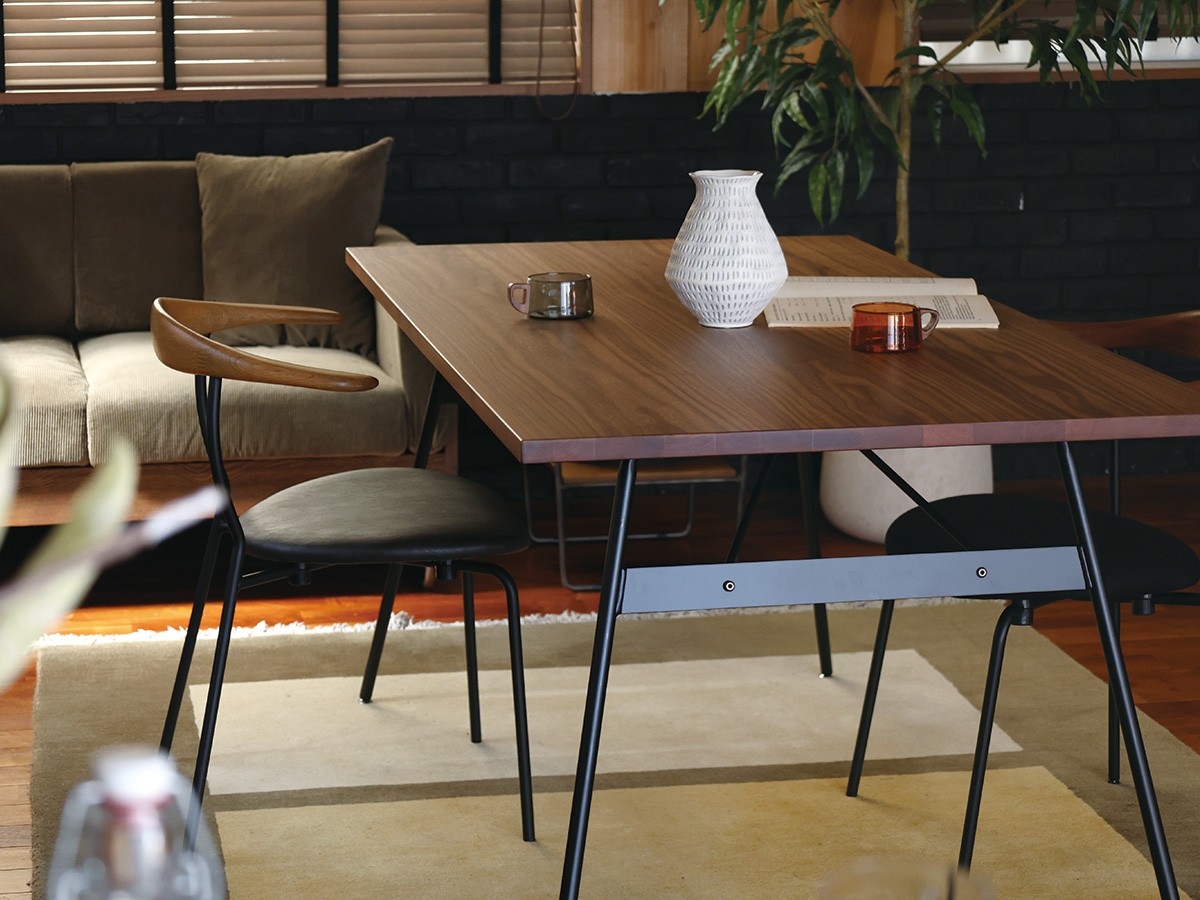 a.depeche welme dining table 1500 walnut / アデペシュ ウェルメ ダイニングテーブル 1500 ウォルナット （テーブル > ダイニングテーブル） 5