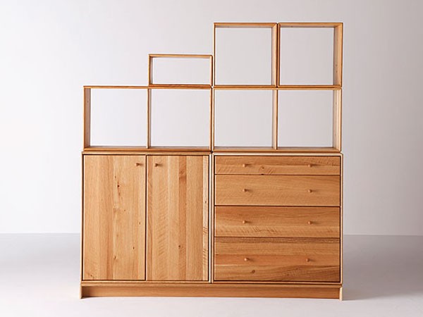 日進木工 ac-cent KIBAKO / にっしんもっこう アクセント キバコ 板扉キャビネット （収納家具 > キャビネット） 4