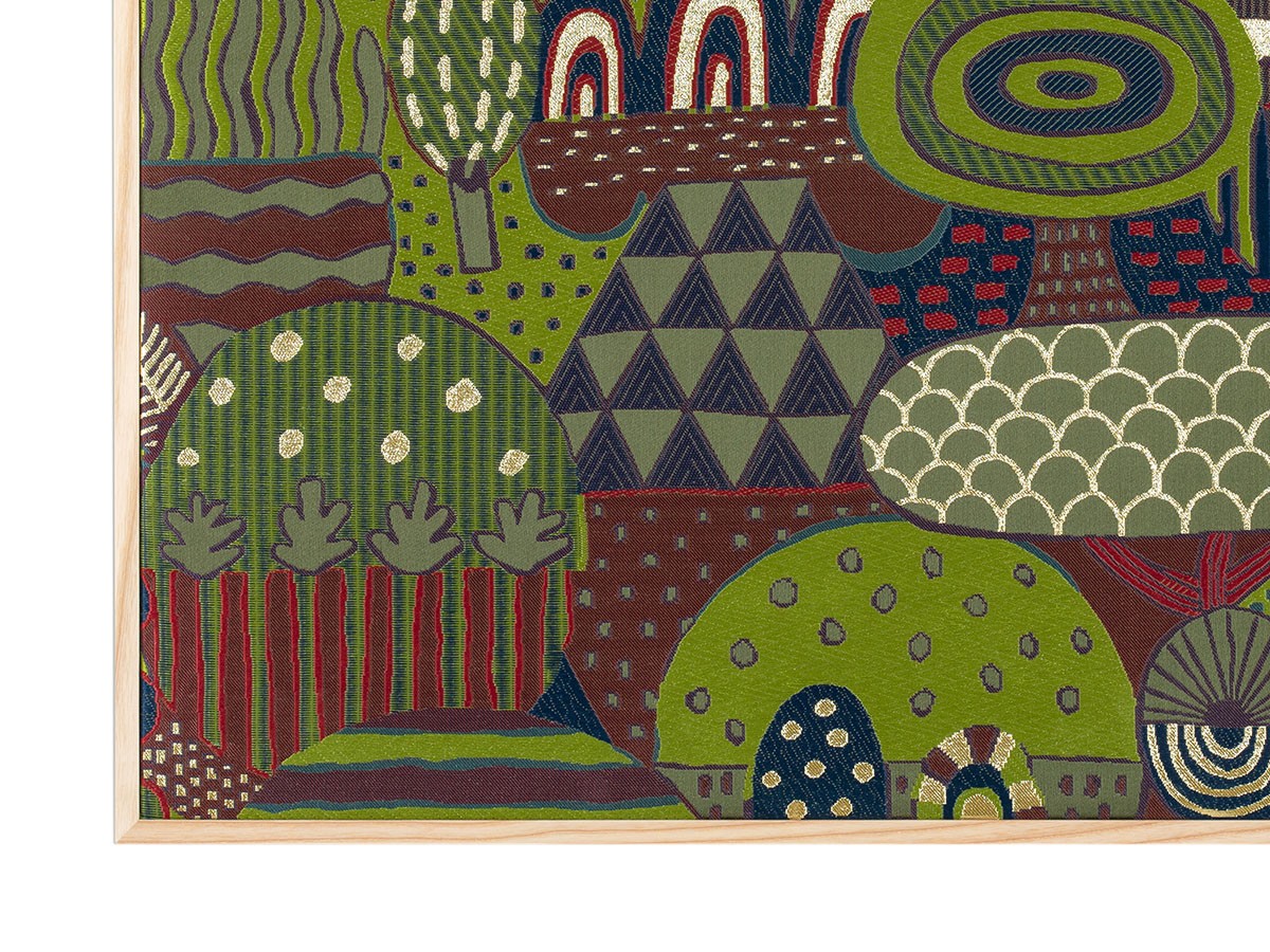 FUJIE TEXTILE Textile Art Collection
光る山 / フジエテキスタイル テキスタイル アート コレクション
光る山 60 × 60cm （オブジェ・アート > アート） 27