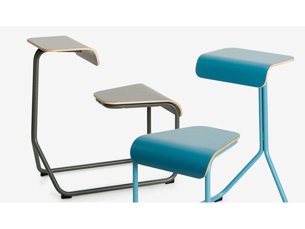 Knoll Office Toboggan Sled Base Chair Desk / ノルオフィス トボガン スレッドベース チェアデスク メラミン天板 （チェア・椅子 > スツール） 26