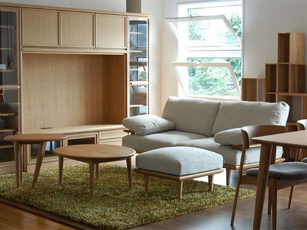 日進木工 Sof Sofa / にっしんもっこう ソフ ソファ ロータイプ （ソファ > 二人掛けソファ） 10