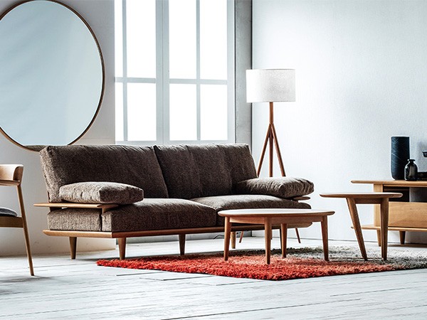 日進木工 Sof Sofa / にっしんもっこう ソフ ソファ ハイタイプ （ソファ > 二人掛けソファ） 11