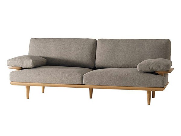 日進木工 Sof Sofa / にっしんもっこう ソフ ソファ ハイタイプ （ソファ > 二人掛けソファ） 4