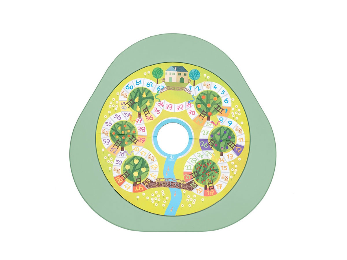 STOKKE STOKKE MuTable / ストッケ ストッケ ミューテーブル  両面すごろくボード（フルーツ & ベジタブル） （キッズ家具・ベビー用品 > おもちゃ・玩具） 8