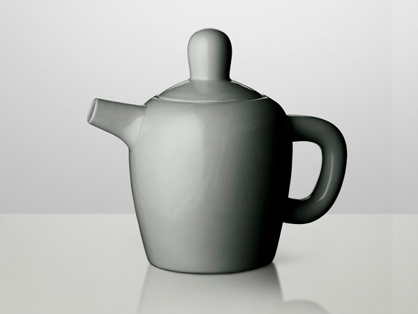 Muuto BULKY - Tea pot / ムート バルキー ティーポット（グレー） （食器・テーブルウェア > ティーポット・急須） 1