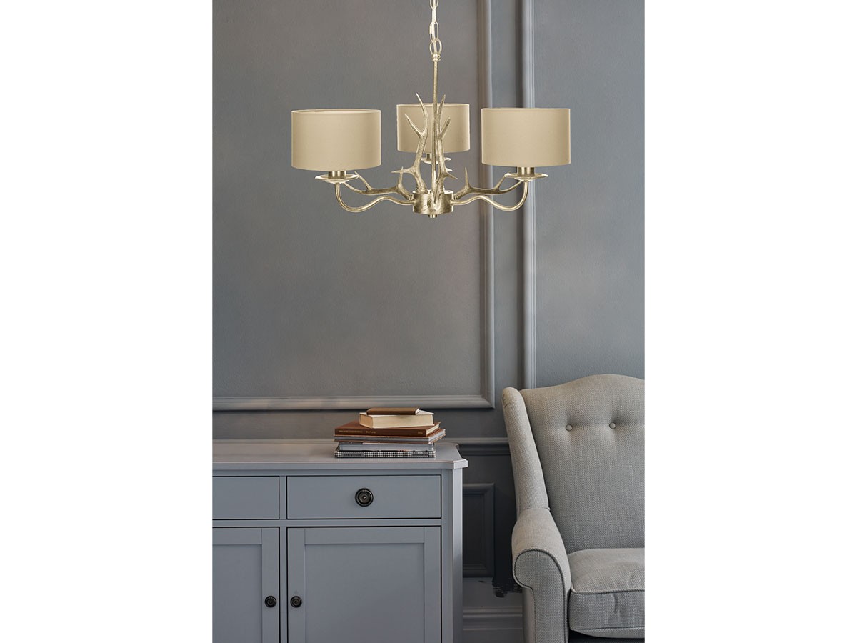 LAURA ASHLEY Chandelier / ローラ アシュレイ 3灯シャンデリア GCH007-3 （ライト・照明 > シャンデリア） 3