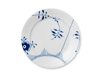 Royal Copenhagen Blue Fluted Mega Bowl & Saucer With Lid