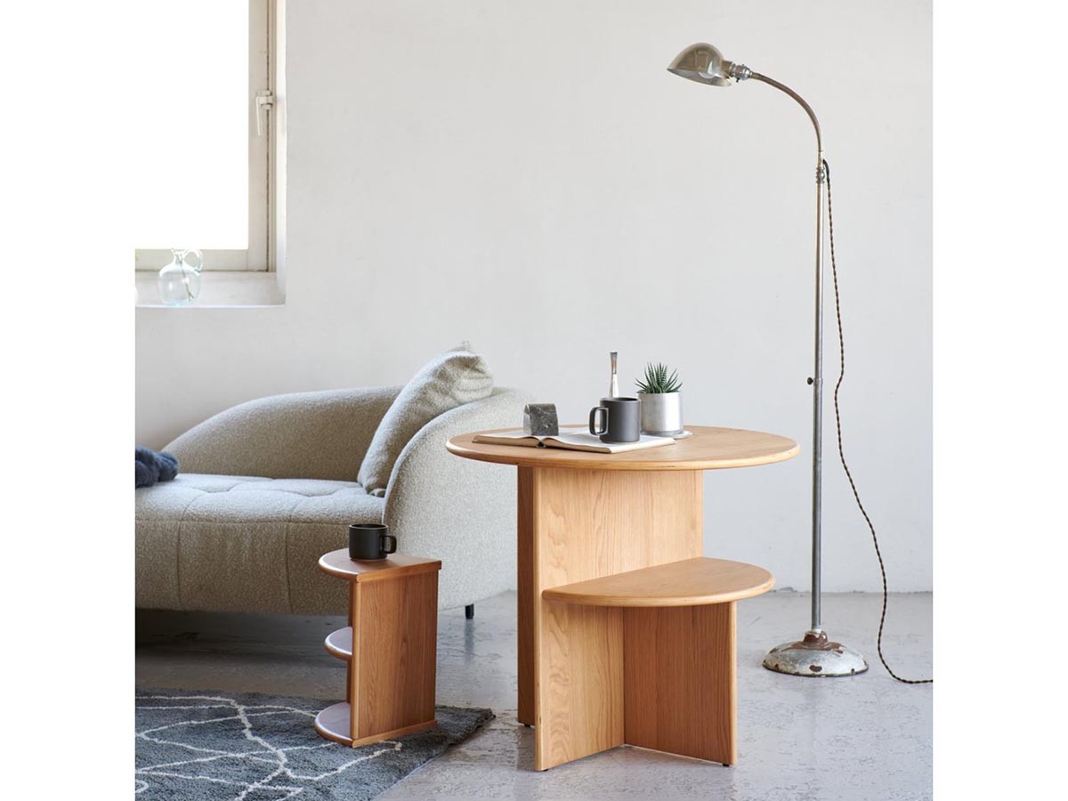 JOURNAL STANDARD FURNITURE PORTO QUARTER TABLE / ジャーナルスタンダードファニチャー ポルト クォーターテーブル （テーブル > サイドテーブル） 4