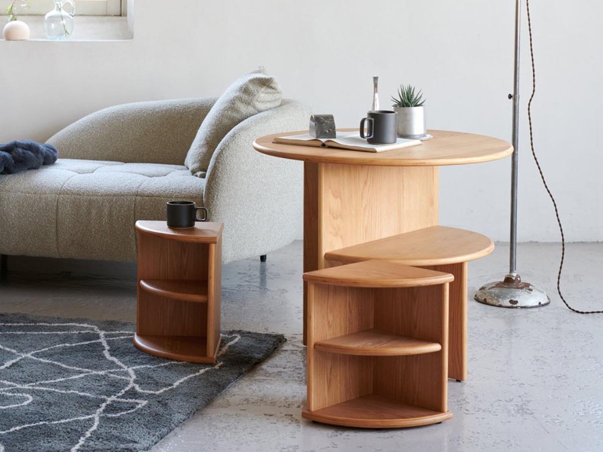 JOURNAL STANDARD FURNITURE PORTO QUARTER TABLE / ジャーナルスタンダードファニチャー ポルト クォーターテーブル （テーブル > サイドテーブル） 6