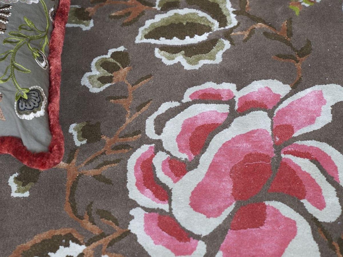 DESIGNERS GUILD Rose de Damas Rug / デザイナーズギルド ローズ ド ダマス ラグ（クランベリー） （ラグ・カーペット > ラグ・カーペット・絨毯） 5