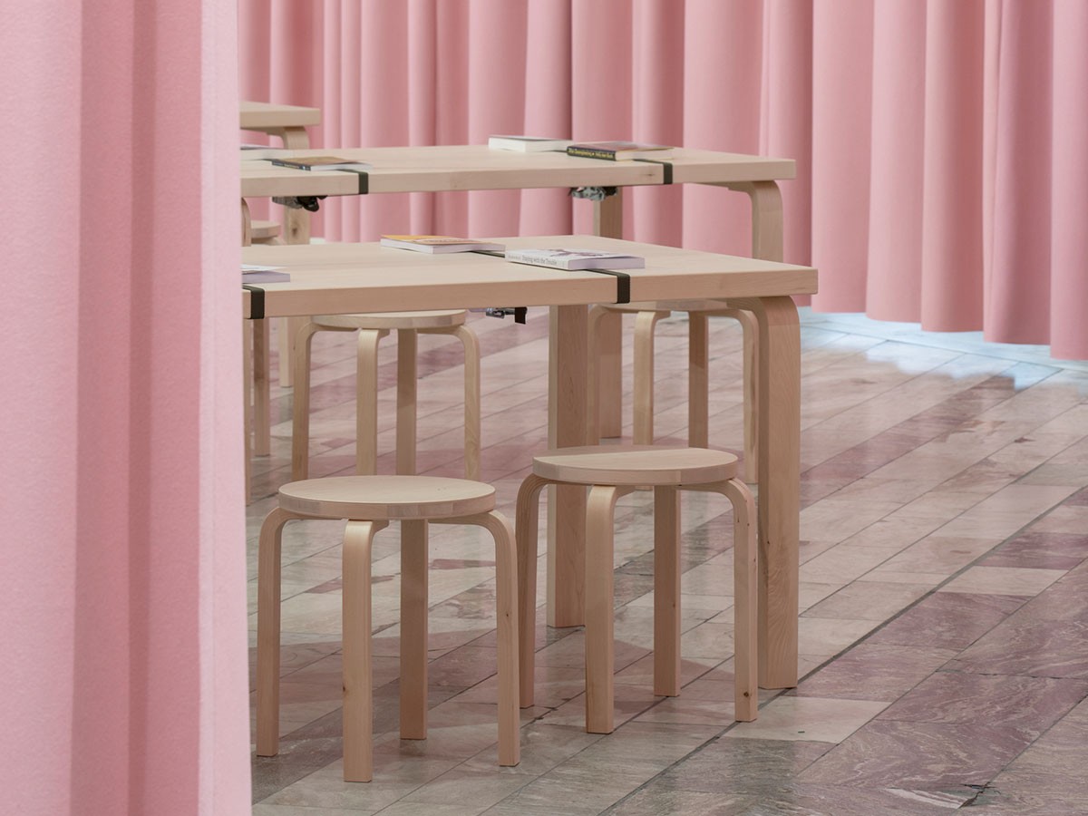 Artek STOOL E60 WILD BIRCH / アルテック スツール E60 ワイルドバーチ （チェア・椅子 > スツール） 4