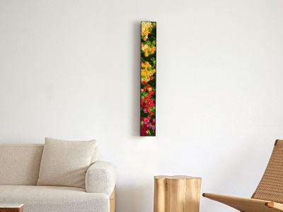 立体的な紙製アートパネル オレンジ青グラデーション 190328-519-page1.jpg