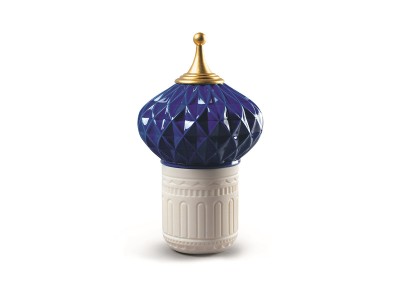 LLADRO　リアドロ　ライトキャンドル Mulberry LLADRO(リヤドロ) 1001ライトキャンドル(塔・Blue) 自由な心