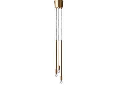 FLYMEe Factory Wood Bell 4bulb Ceiling Spot Light
