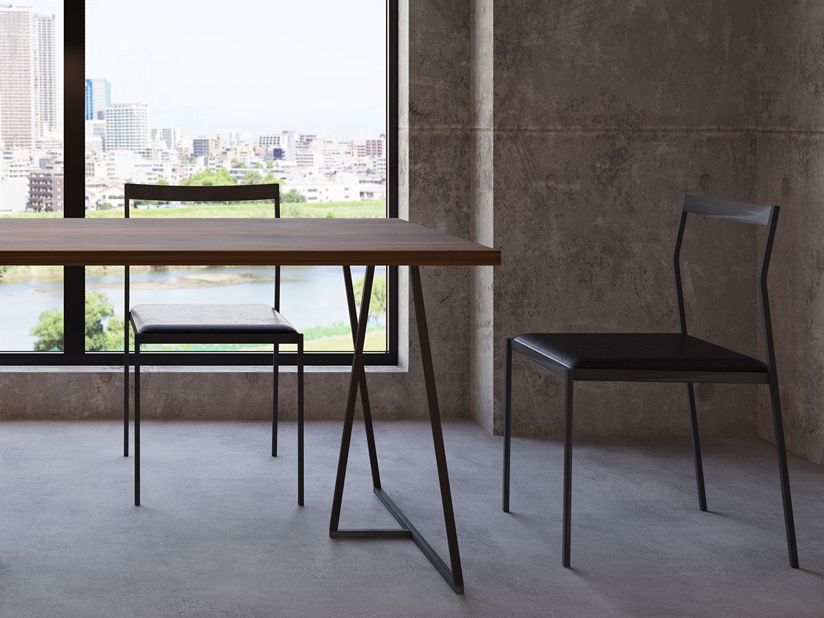 杉山製作所 KUROTETSU
SHIN STACKING CHAIR / すぎやませいさくしょ クロテツ
シン スタッキングチェア （チェア・椅子 > ダイニングチェア） 4