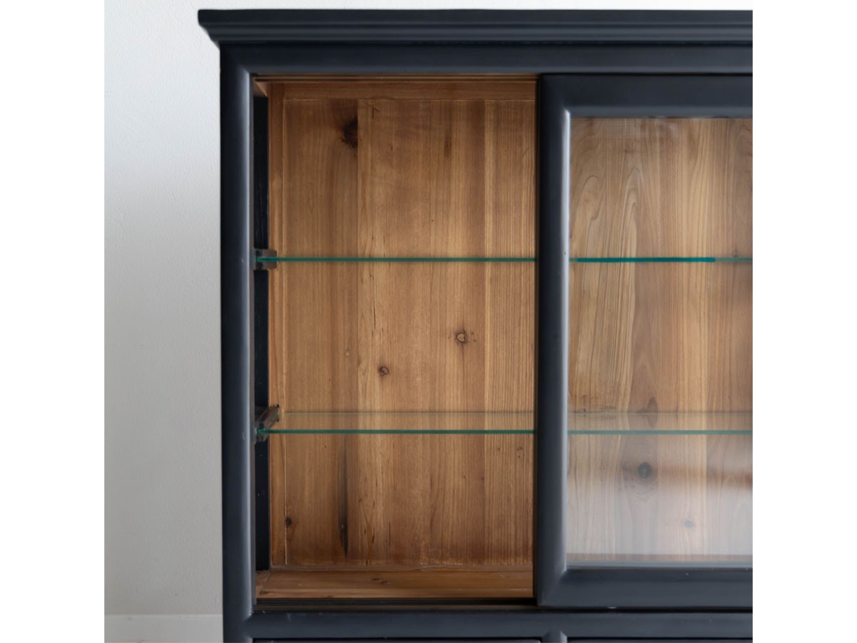 Knot antiques SATSUKI GLASS CABINET / ノットアンティークス サツキ ガラスキャビネット （収納家具 > キャビネット） 14