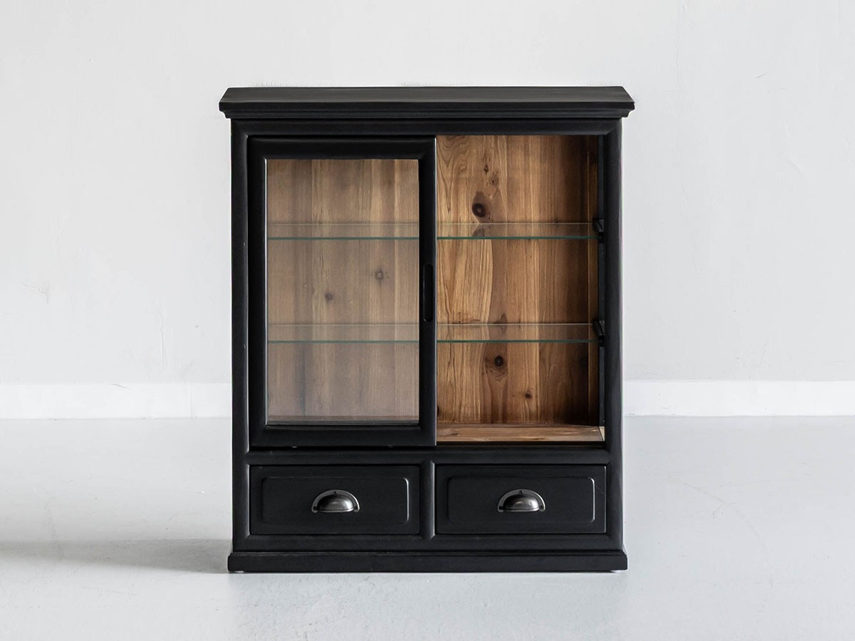 Knot antiques SATSUKI GLASS CABINET / ノットアンティークス サツキ ガラスキャビネット （収納家具 > キャビネット） 8