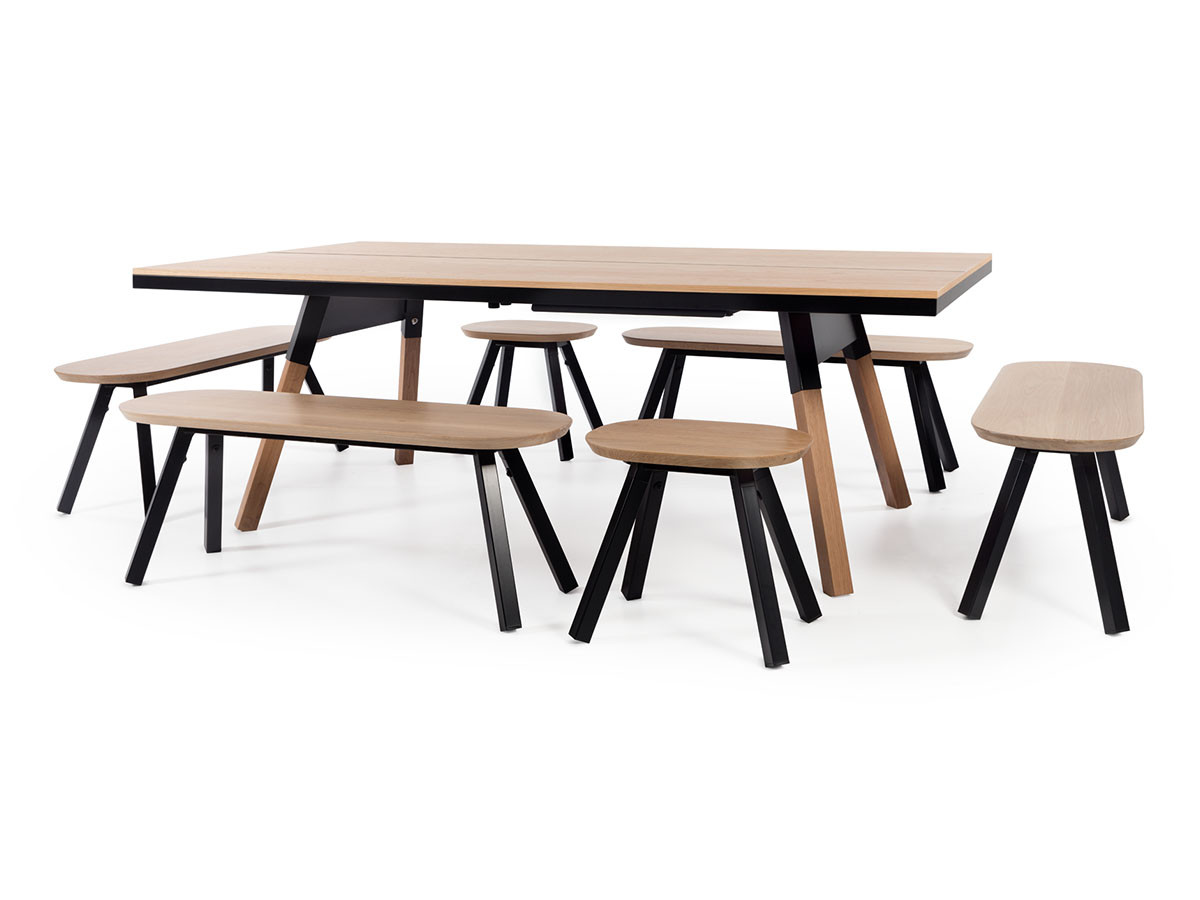 RS BARCELONA YOU AND ME COLLECTION
TABLES - INDOOR / アールエス バルセロナ ユーアンドミー コレクション
テーブル インドア 220 ミディアム （テーブル > ダイニングテーブル） 35