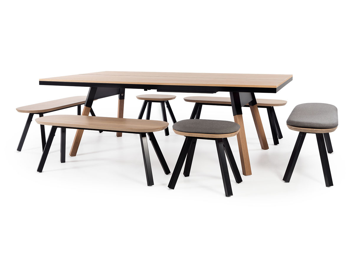 RS BARCELONA YOU AND ME COLLECTION
TABLES - INDOOR / アールエス バルセロナ ユーアンドミー コレクション
テーブル インドア 220 ミディアム （テーブル > ダイニングテーブル） 36