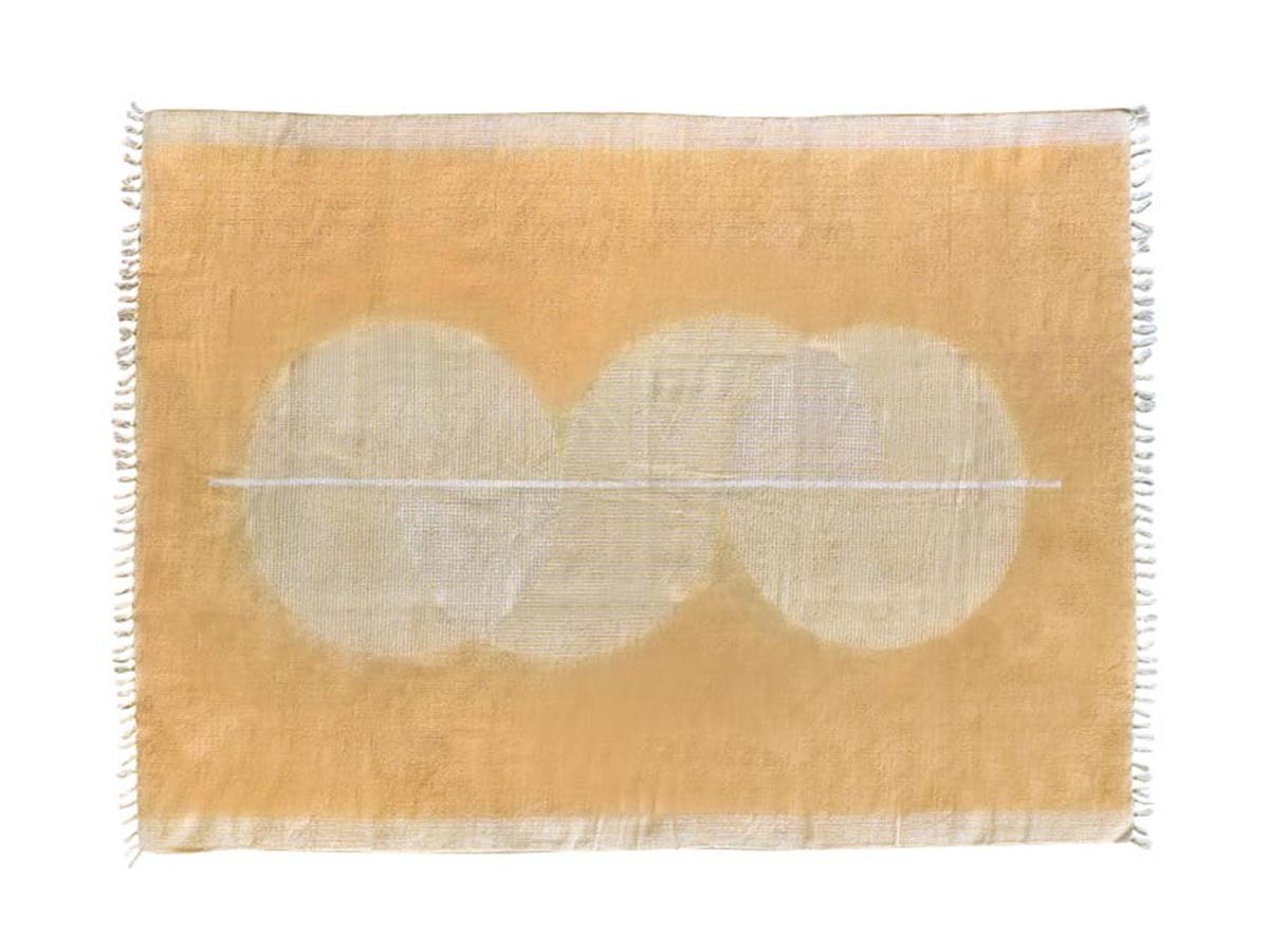 a.depeche MANERE cotton rug sunlight