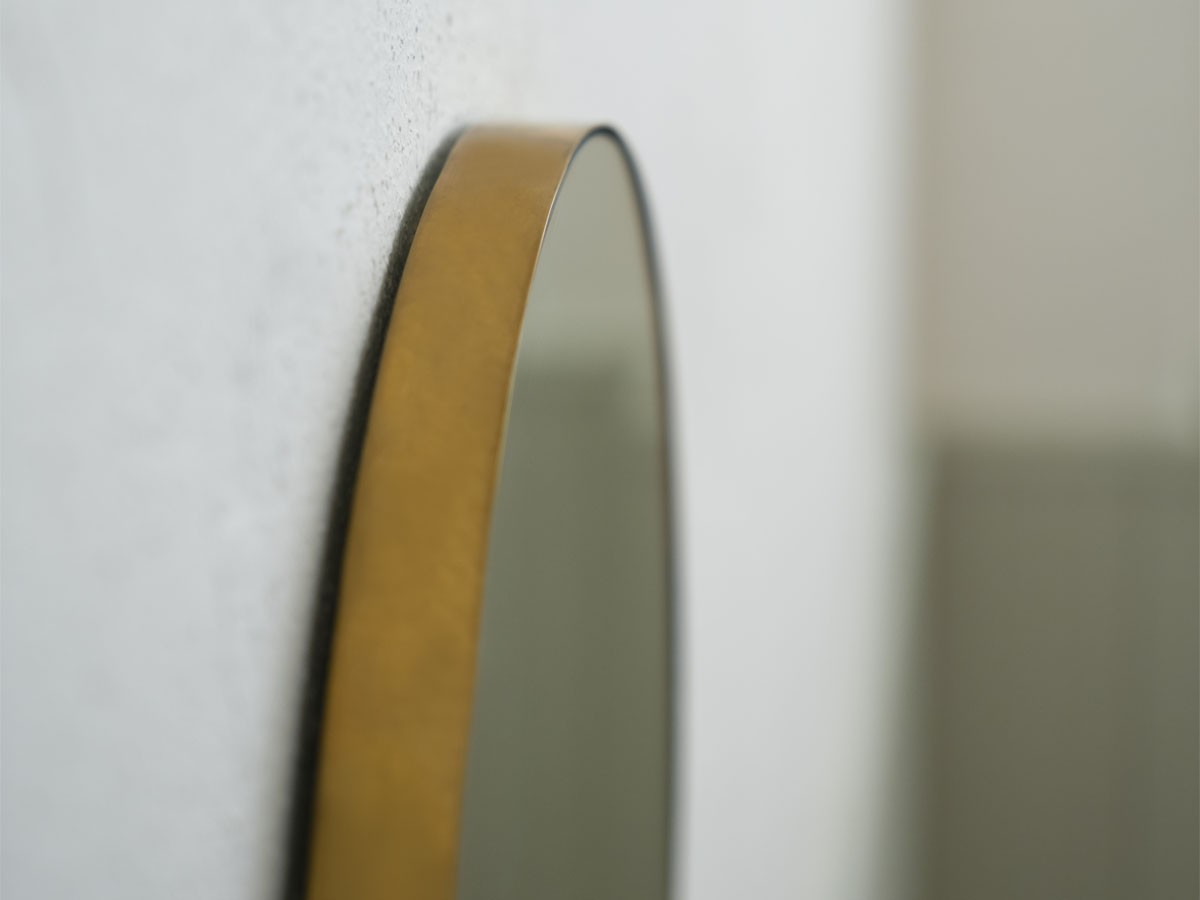 Brass Round Mirror / ブラス ラウンドミラー 600 （ミラー・ドレッサー > 壁掛けミラー・壁掛け鏡） 7